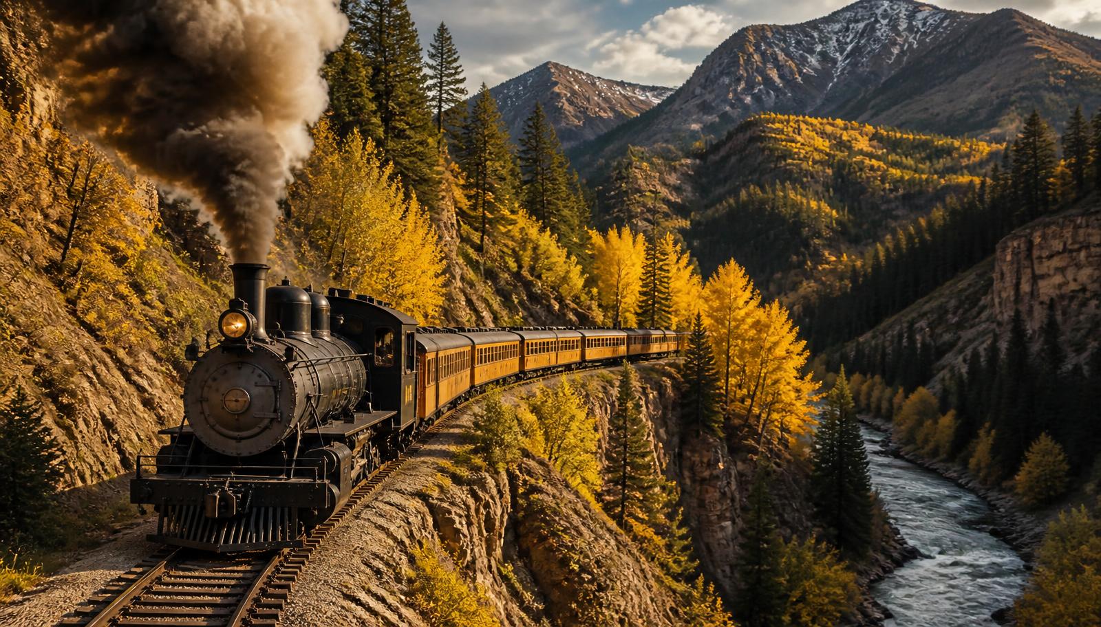 Motiv zur Reiseidee Rails & Peaks – Colorados legendäre Eisenbahnen