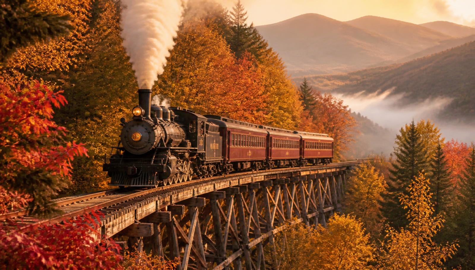 Motiv zur Reiseidee Rails & Tides – Neuengland auf Schienen