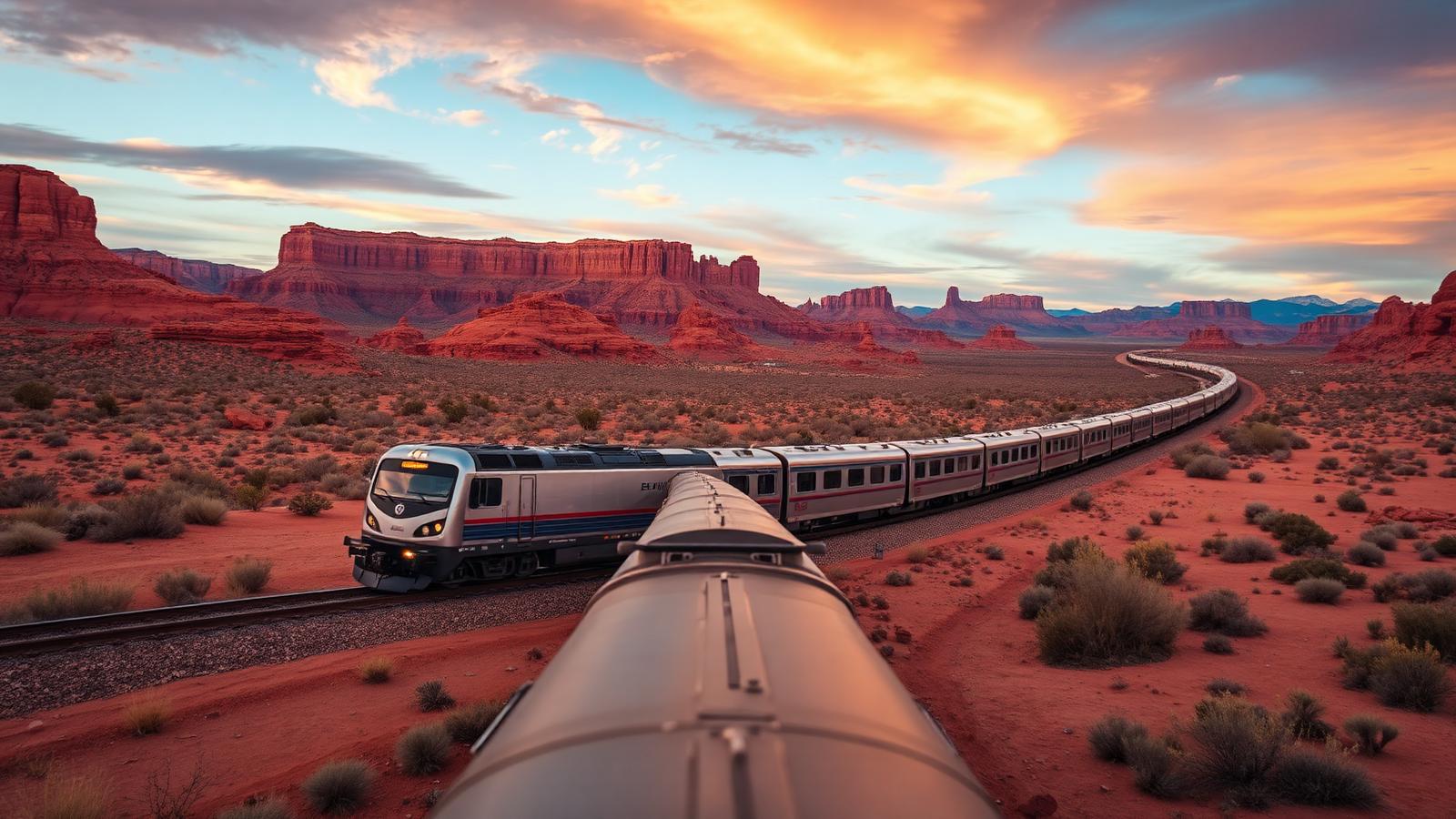 Stimmungsmotiv zur Bahnreise Route 66 by Rail – Mit dem Southwest Chief durch Amerika