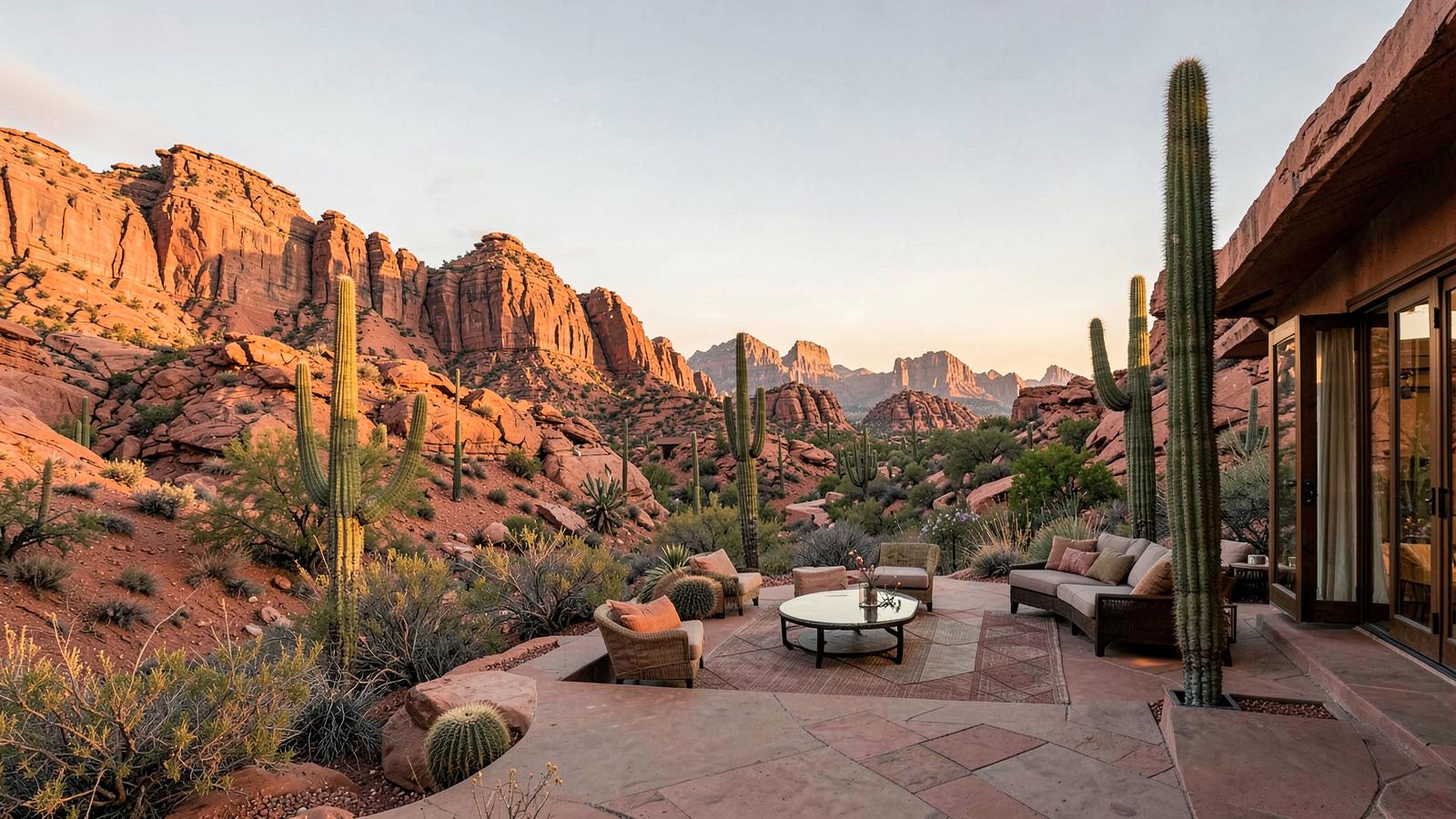 Landschaftsmotiv zur Reiseidee Arizona Exclusive – Desert Retreats und rote Felsen