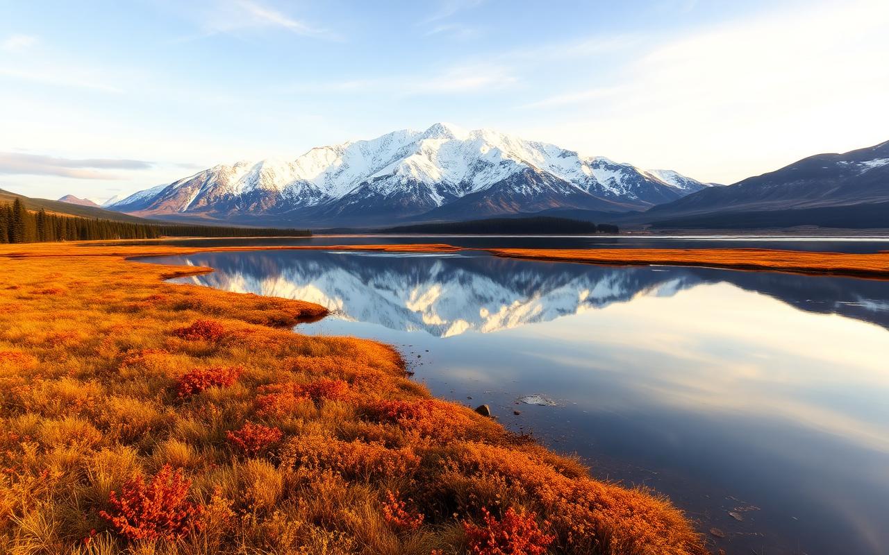 Landschaftsmotiv aus der Region Alaska und Yukon