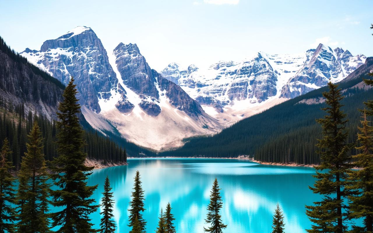 Landschaftsmotiv aus der Region Westkanada
