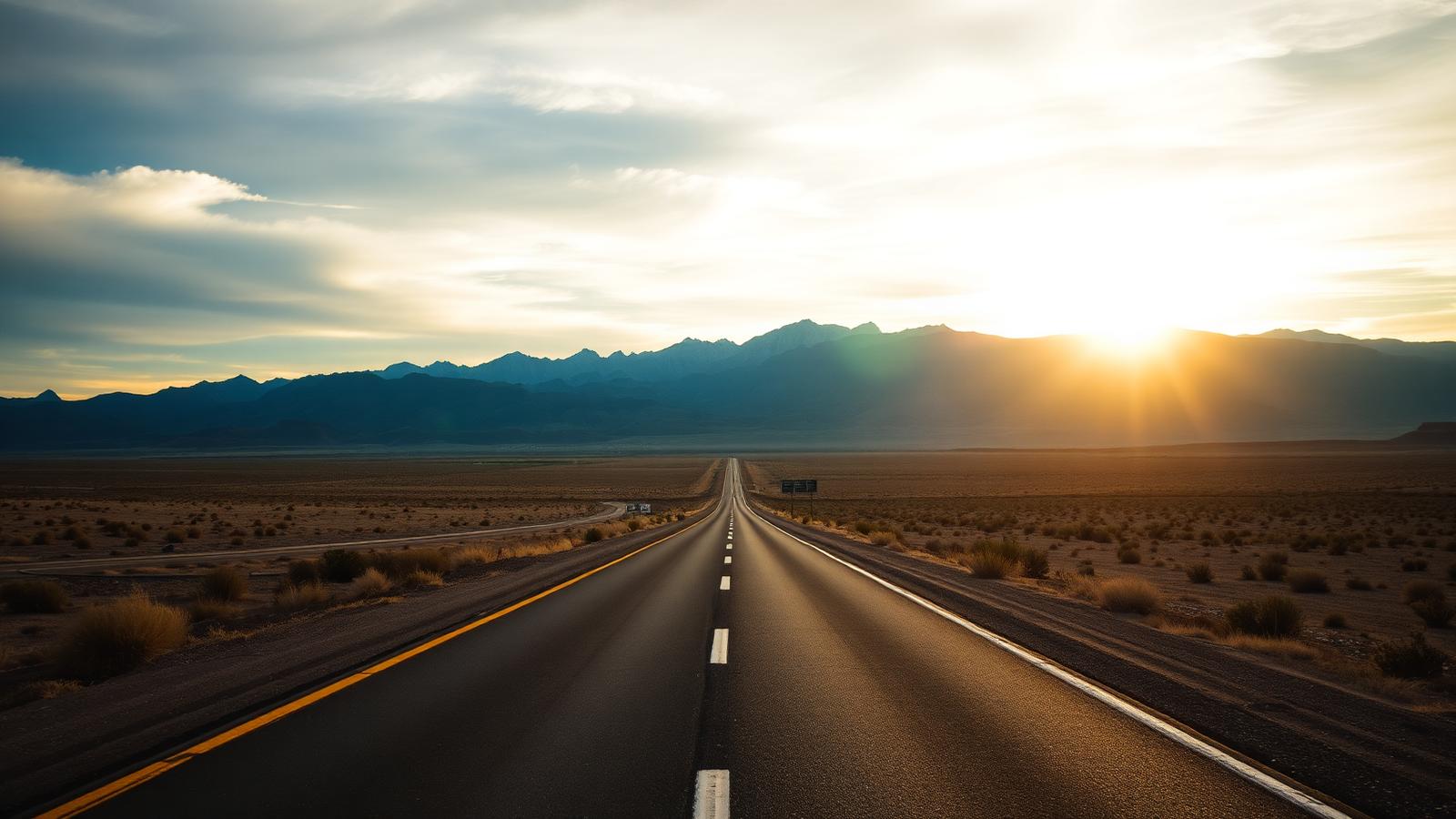 Weite Landschaft im Westen der USA