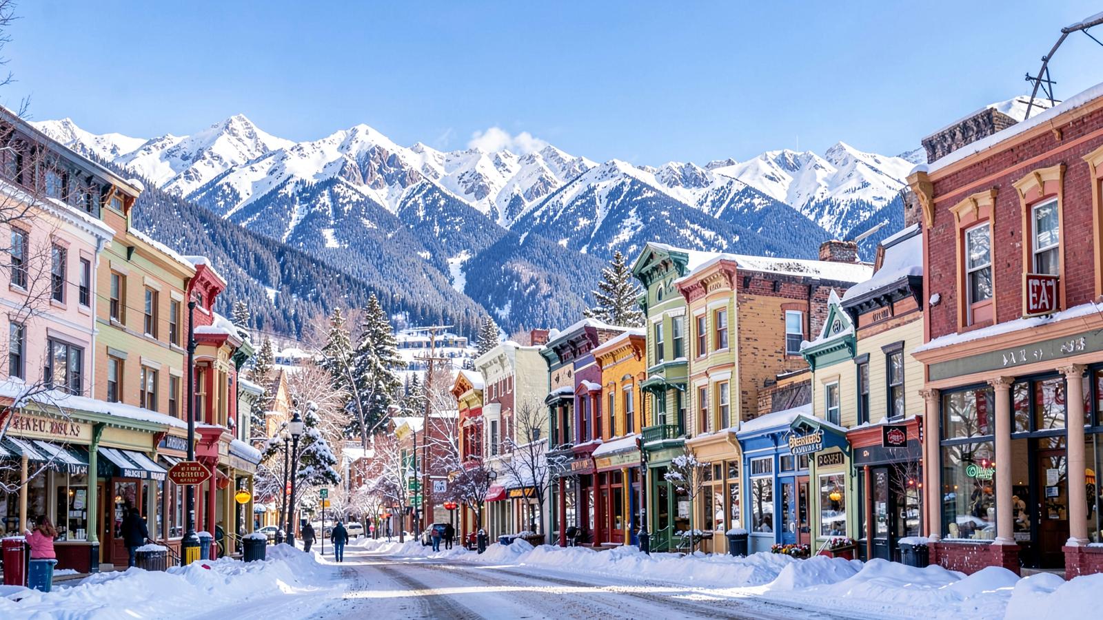 Winterstimmung zur Skireise Breckenridge – Skitage in Colorados Rocky Mountains